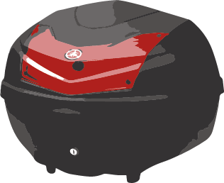 Scooter electrique : top case offert